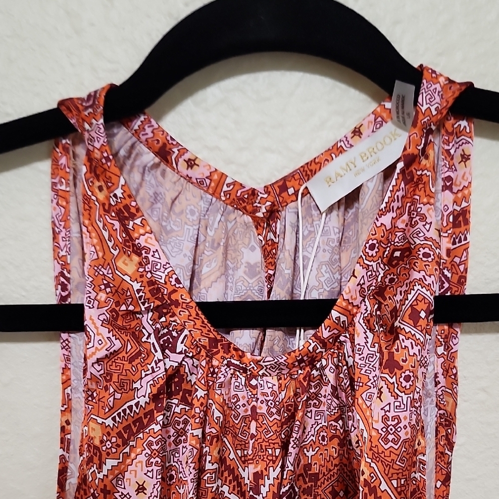 Ramy Brook Red Halter Sundress - Picture 5 of 12